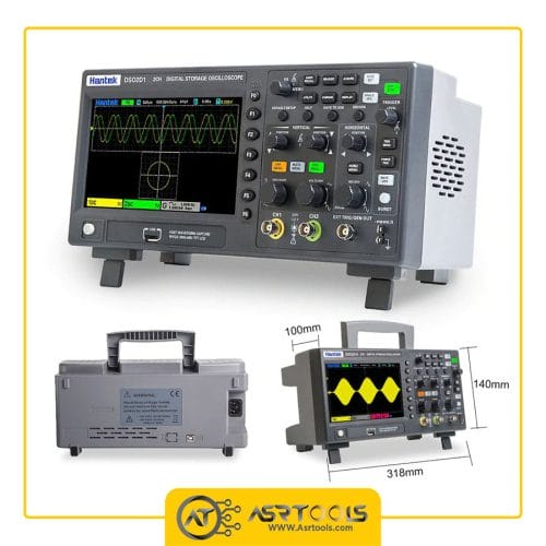 اسیلوسکوپ دیجیتالی هانتک مدل HANTEK DPO-2C10-0-digital-oscilloscope-hantek-dSo2C10
