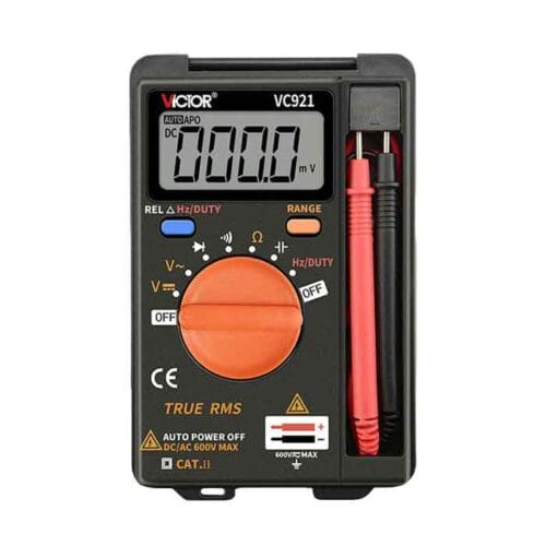 handheld-digital-multimeter-victor-vc921-0-مولتی متر جیبی ویکتور مدل Victor VC-921