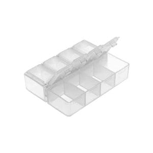 جعبه قطعات SMD پروسکیت مدل ProsKit 903-133S-0-Free Shipping Pros'Kit 903-133S Durable 8 Grids Mini Anti-shock Plastic Tool Box Electronic Component Storage Box Hand Tool Case
