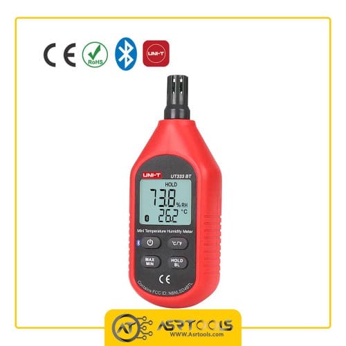 دما سنج و رطوبت سنج یونی تی مدل UNI-T UT-333BT ASRTOOLS