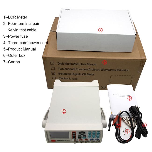 LCR متر دیجیتال رومیزی ویکتور مدل Victor VC-4091C