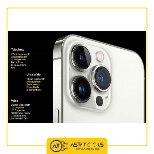 گوشی موبایل اپل مدل Apple iPhone 13 Pro Max A2413 دو سیم‌ کارت ظرفیت 512 گیگابایت و رم 8 asrtools