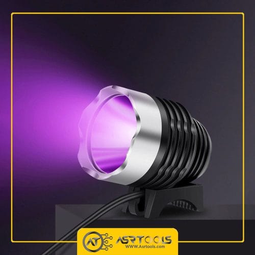 UV LAMP USB 5V 2LED-0-چراغ قوه UV مدل UV-L-01 با منبع تغذیه USB