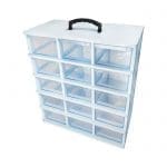 toolbox-15-drawers-ghanad-plast-C05-0-جعبه ابزار 15 کشو قناد پلاست مدل C05