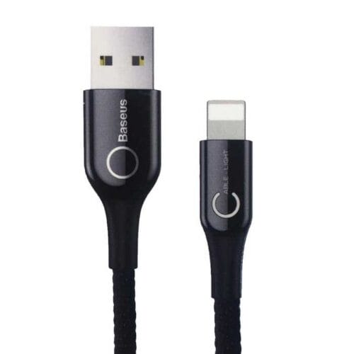 کابل تبدیل USB به لایتنینگ باسئوس مدل Baseus C-Shaped طول 1 متر asrtools