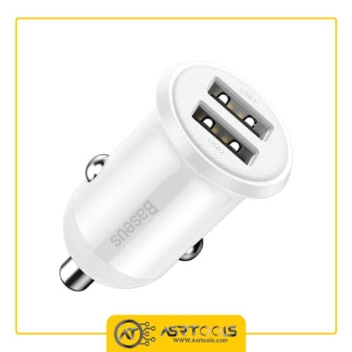 شارژر فندکی باسئوس مدل Baseus Grain Pro asrtools