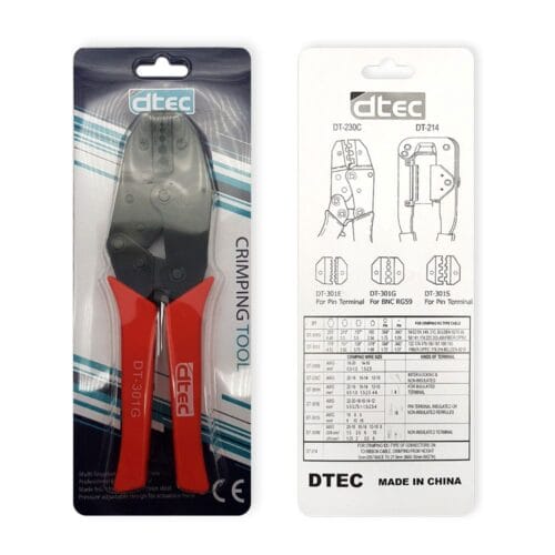 DTEC DT-301G FOR BNC RG59-0-آچار پرس سرسیم DTEC DT-301G BNC RG59