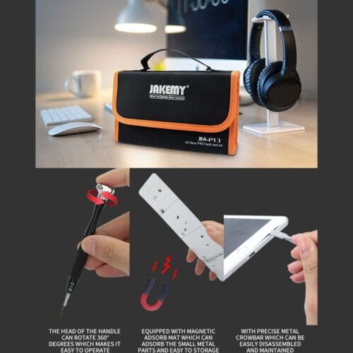 Jakemy JM-P13 54 in 1 Professional repair tool kit JM-P13-0-ست پیچ گوشتی مجموعه 54 عددی جک می مدل Jakemy JM-P13