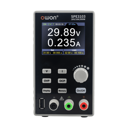 منبع تغذیه دیجیتال قابل برنامه ریزی اوون مدل OWON SPE6103 عصرتولز