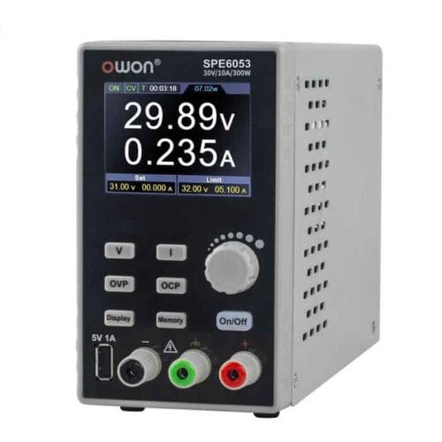 OWON SPE Programmierbare DC Netzteil SPE6053 Einstellbare Spannung Regler Mini Labor Netzteil-0-منبع تغذیه دیجیتال قابل برنامه ریزی اوون مدل OWON SPE6053