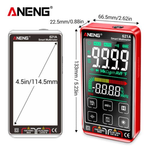 مولتی متر دیجیتال آننگ مدل ANENG 621A عصرتولز