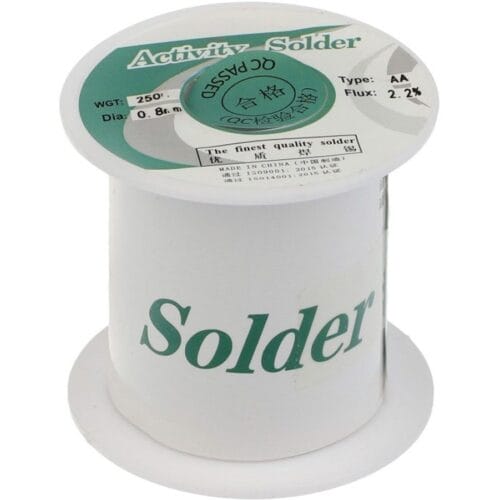 سیم لحیم 250 گرمی مدل National High-Tech Enterprises SOLDER WIRE 0.8mm عصرتولز