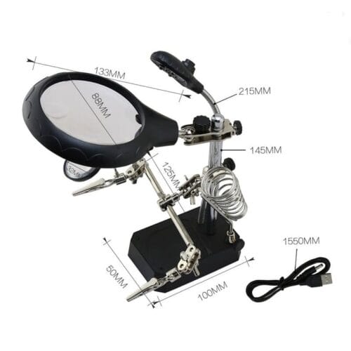 ذره بین گیره دار مدل TE-800