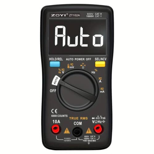 مولتی متر دیجیتال زویی مدل ZOYI ZT-102A