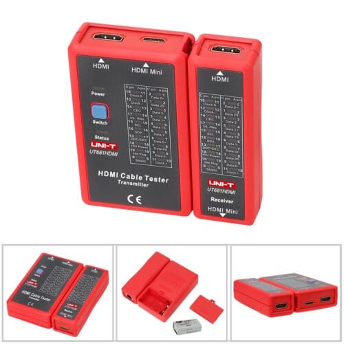 تستر کابل شبکه یونی تی مدل UNI-T UT681 HDMI عصرتولز