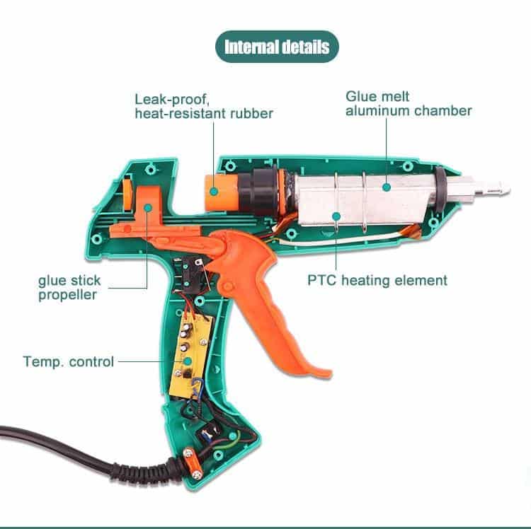 دستگاه چسب حرارتی تفنگی پروسکیت مدل PROSKIT GK-389