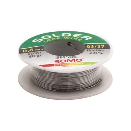 سیم لحیم قطر 0.6 میلی متر 50 گرم سومو مدل SOMO SM506